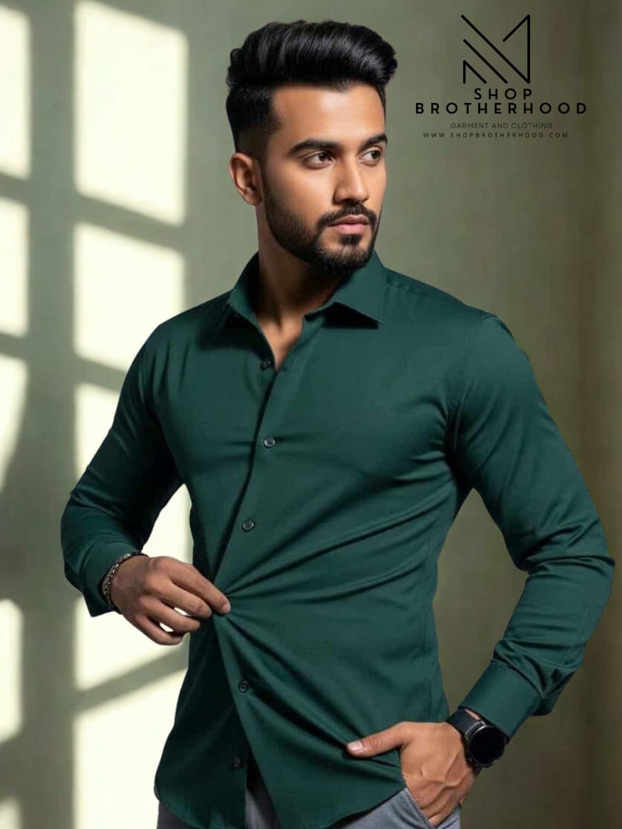 Formal Shirt - Full Sleeve -Sea Green